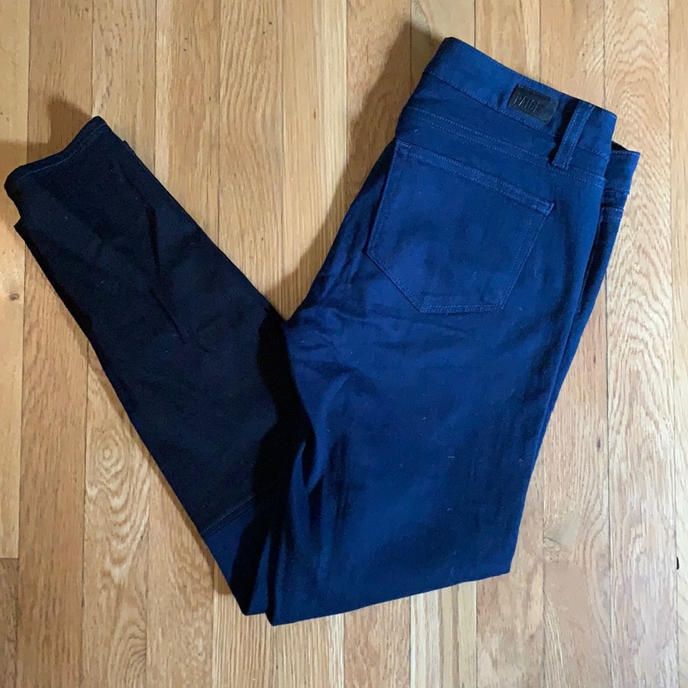 PAIGE two tone skinny jeans
